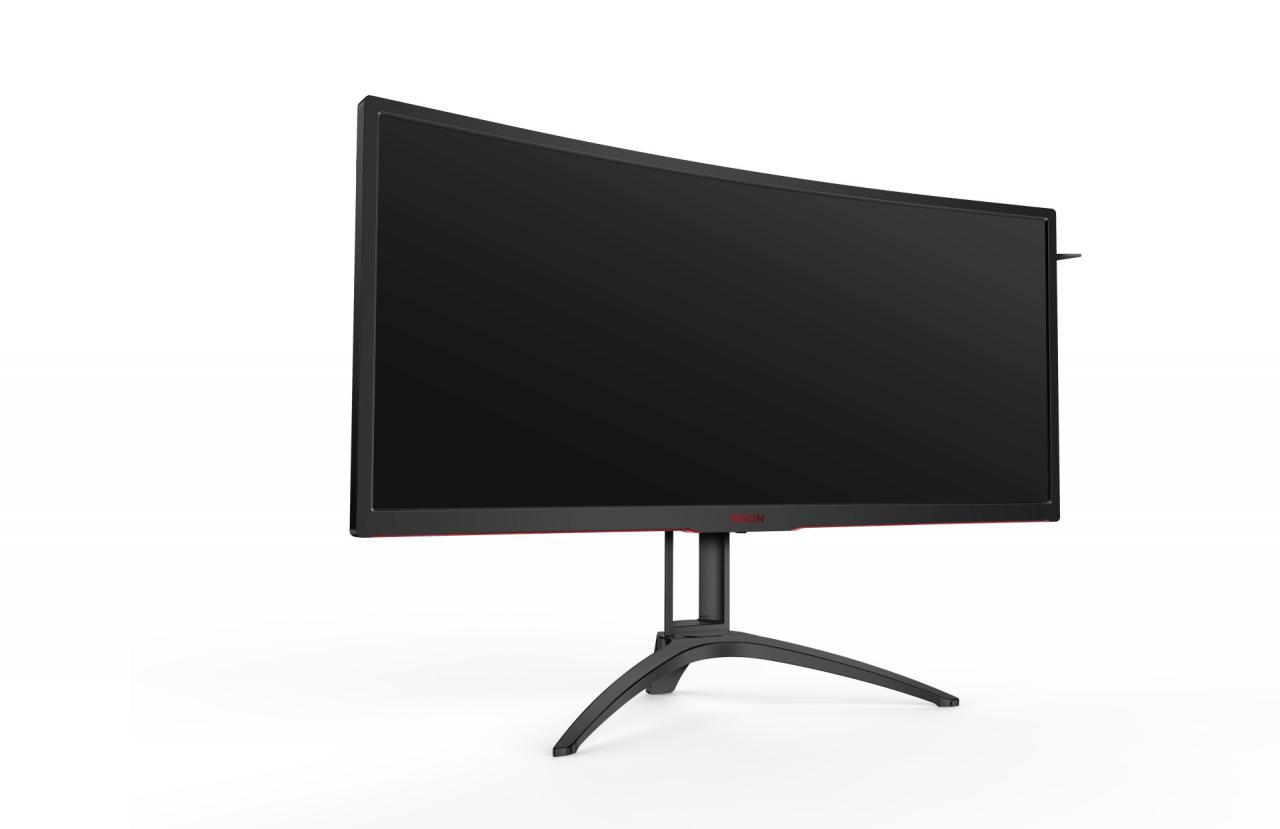 [20/02/2018] Sehr breit, bei der Höhe aber einem 27-Zoll-WQHD-Monitor ähnlich sind 34-Zoll-Monitore im 21:9-Format wie der AOC AG352UCG6.