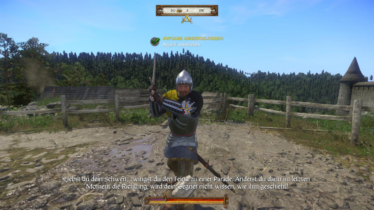 [12/02/2018] Einsteiger-Guide für Kingdom Come Deliverance: Im Training mit Hauptmann&nbsp;Bernard lernt ihr die Feinheiten des Kampfsystems.&nbsp;