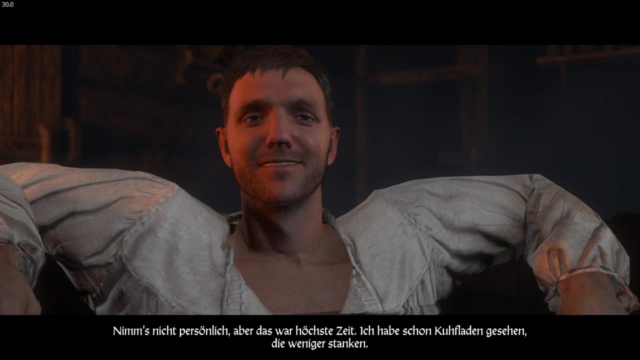 [16/02/2018] Unser Held Heinrich ist fest vorgegeben. Leider ist es nicht sonderlich charismatisch oder interessant.