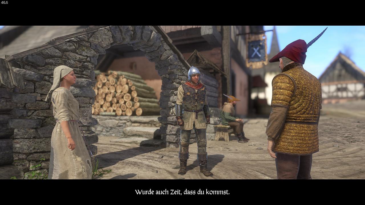 [16/02/2018] Heinrich muss zwar oft zwischen NPCs vermitteln, steht aber nie wirklich im Mittelpunkt der Ereignisse.