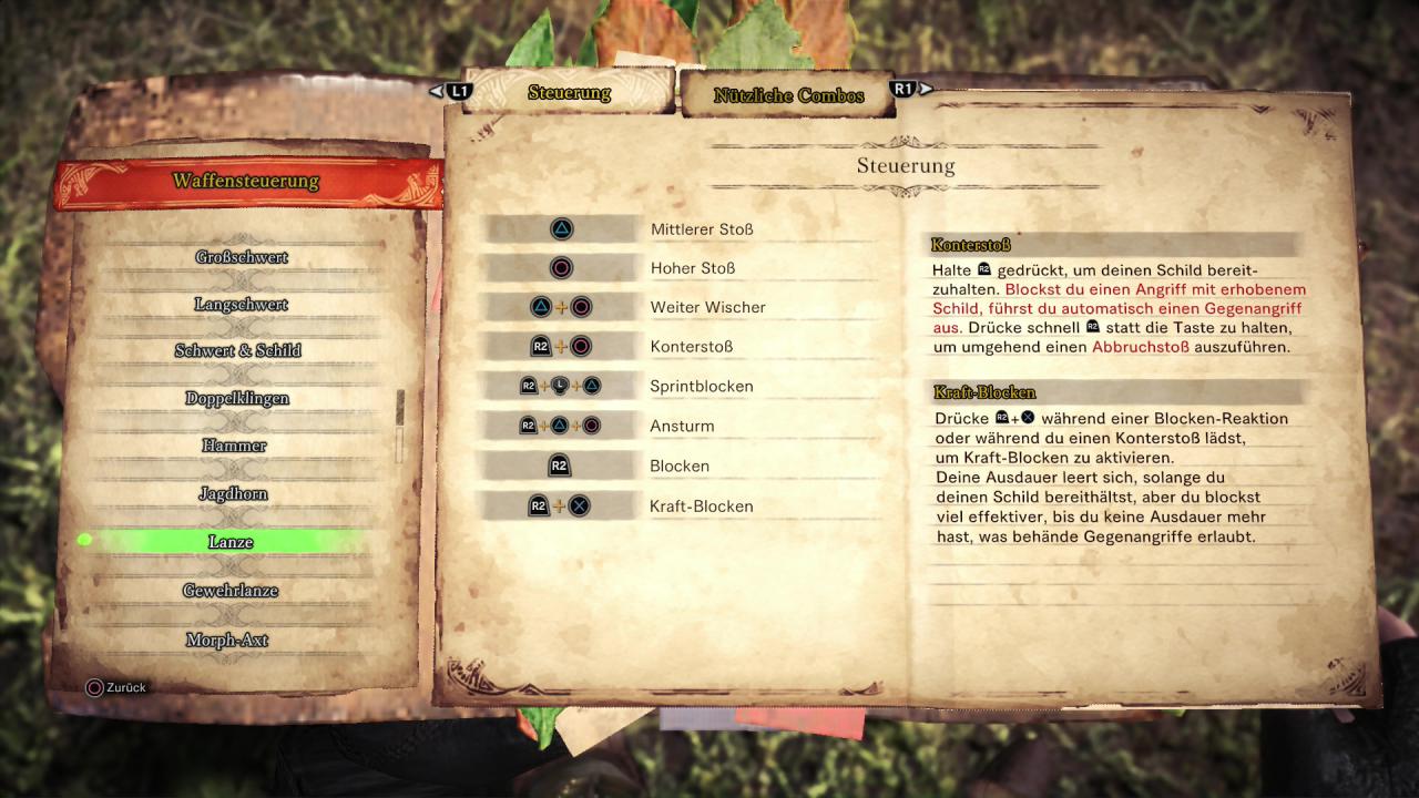 [20/02/2018] Monster Hunter World - Lanze - Das Moveset ist umfrangreich, aber gerade für defensive Spieler leicht zu erlernen.