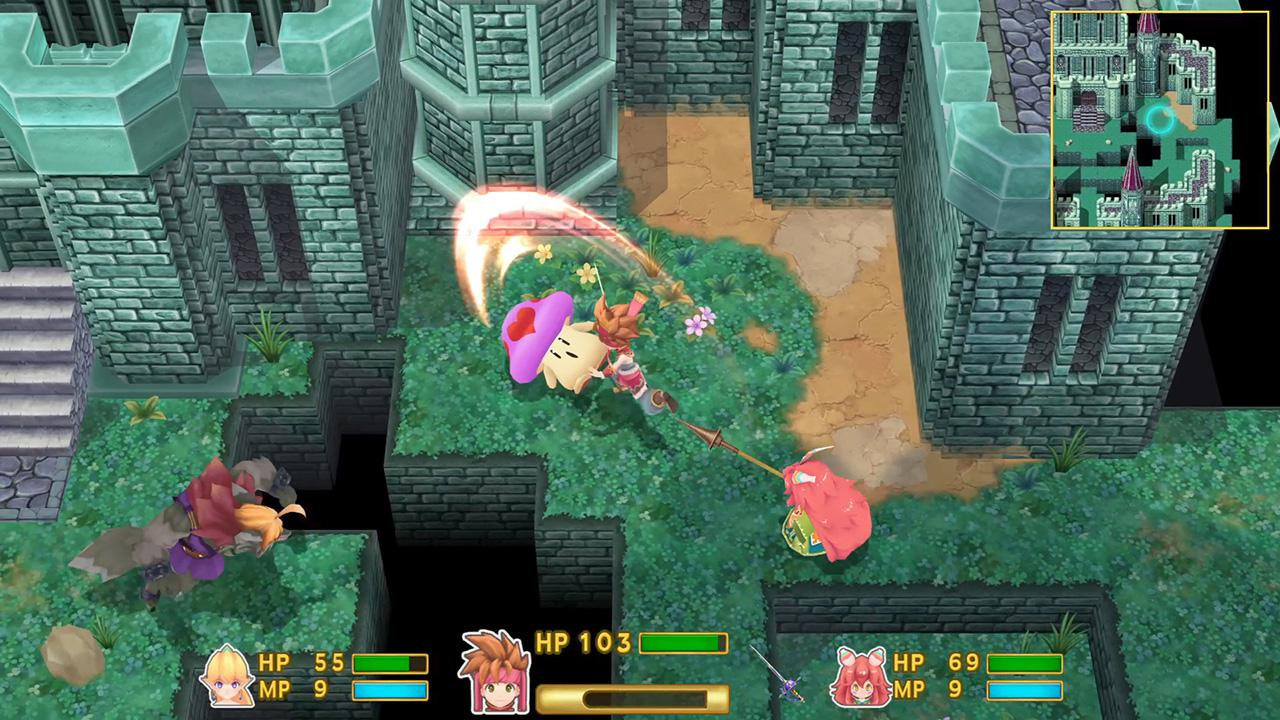 [21/02/2018] Secret of Mana: Nur mit 100 Prozent Ausdauer teilt eure Waffe ordentlich aus. Kurzes Warten gehört in Secret of Mana einfach dazu.
