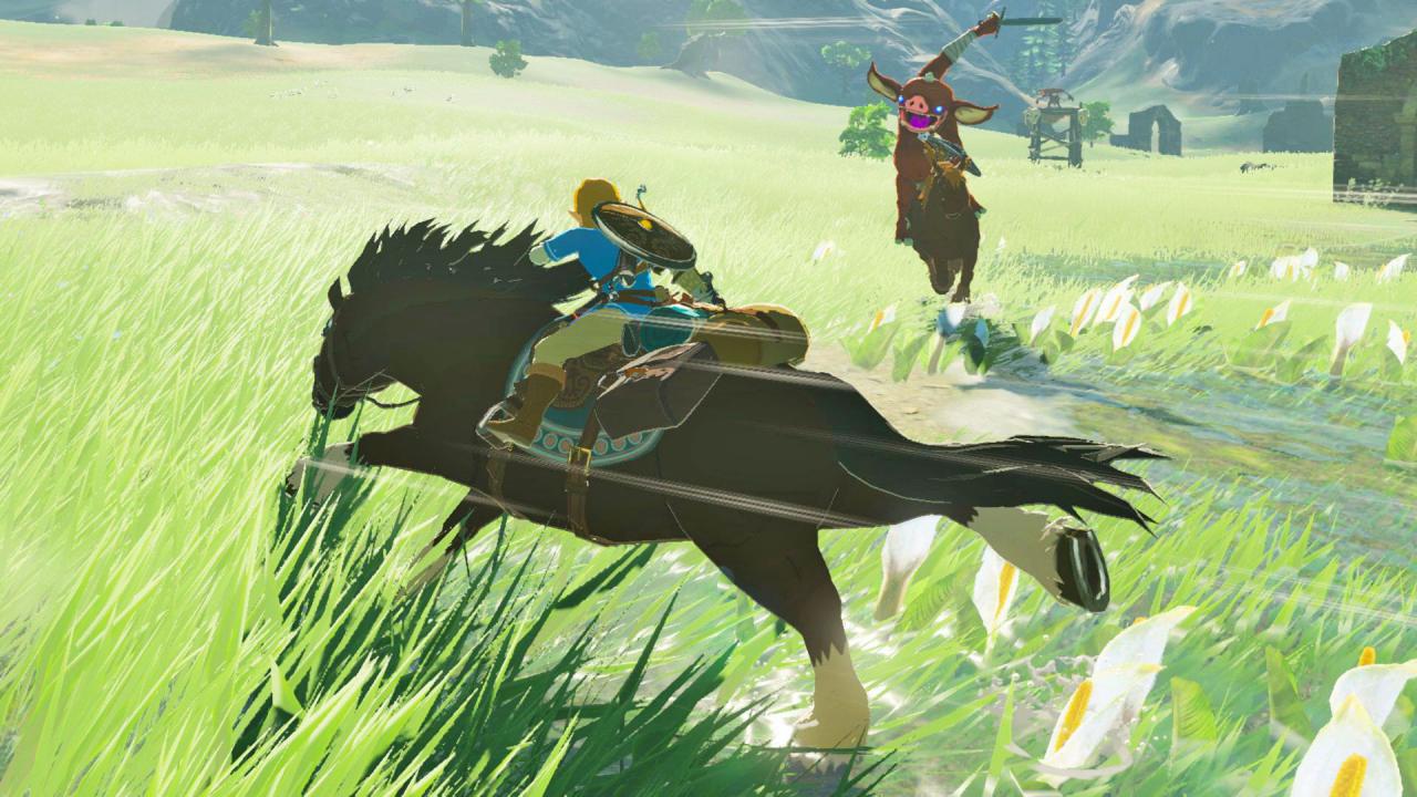 [20/02/2018] Die Hybrid-Natur der Switch ermöglichst es, typische Heimkonsolen-Spiele wie Zelda: Breath of the Wild völlig unkompliziert und jederzeit einfach mitzunehmen.