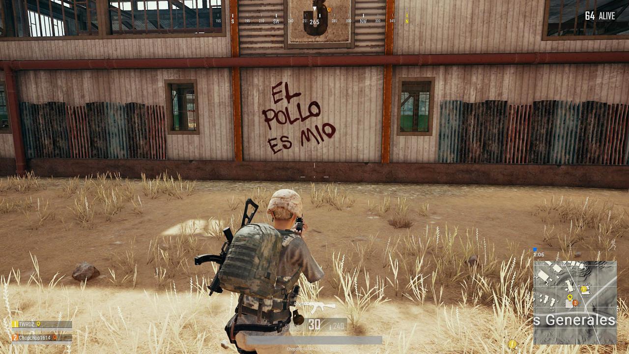 [28/03/2018] 15 PUBG El pollo es mio