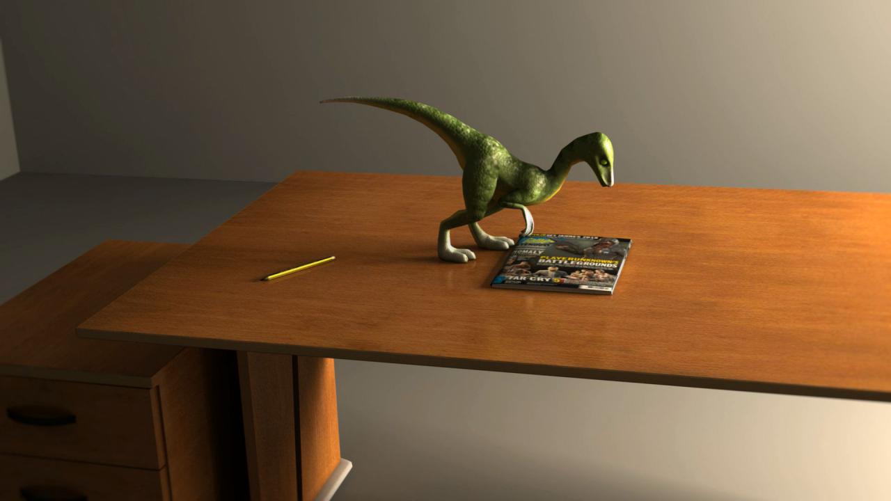 [22/03/2018] Der faszinierende Abschluss der 3D-Arbeiten ist dann das Rendern – also die Endberechnung der groben Preview-Bilder oder -Animation durch den Computer.
