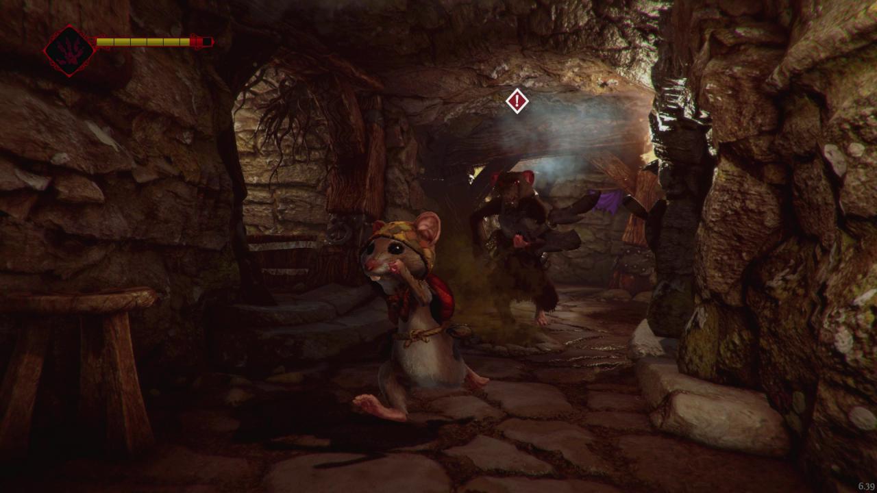 [22/03/2018] Auf der Flucht: Wenn die Ratten-Soldaten uns entdecken, müssen wir uns zackig ein Versteck suchen!