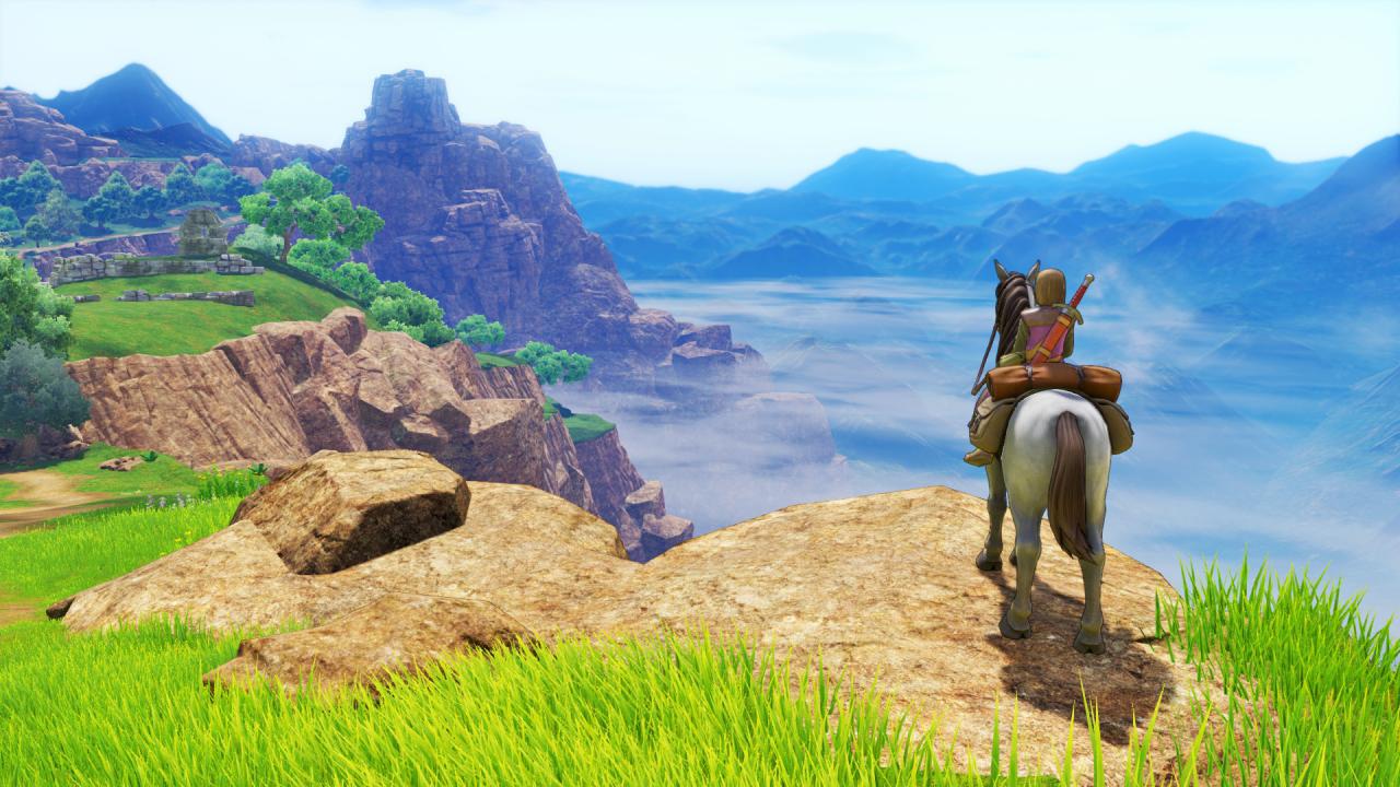 [27/03/2018] Viele Aussichtspunkte laden mit ihren großartigen Vistas mal zum Verweilen ein - die Welt von Dragon Quest 11 ist einfach wunderschön. 