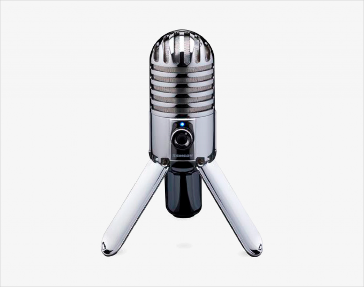 [07/03/2018] USB-Mikrofon für Broadcaster für den Schreibtisch: Samson Meteor.