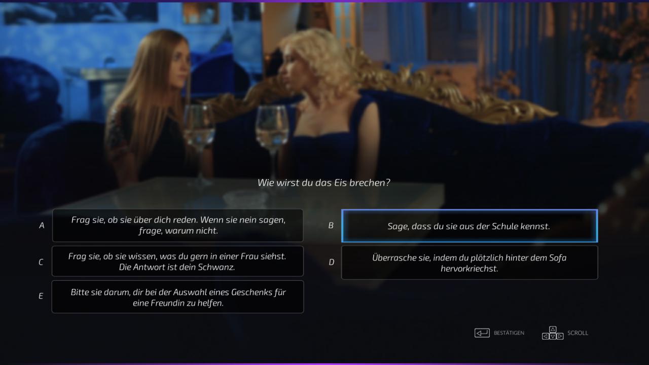 [08/03/2018] Das kontroverse Super Seducer: How to Talk to Girls von Richard La Ruina prahlt mit dummen Sprüchen, einer sexistischen Darstellung des weiblichen Geschlechts und jeder Menge Cringe.&nbsp;
