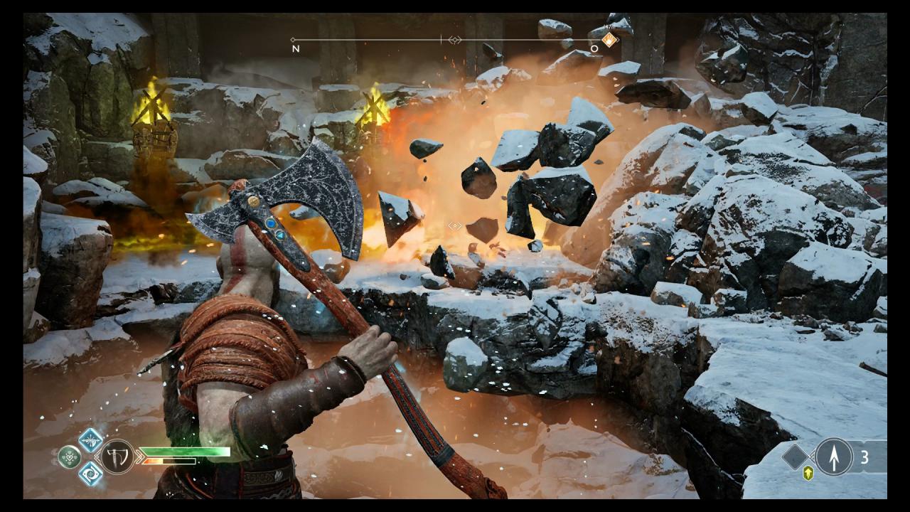[16/04/2018] God of War webt immer wieder Umgebungsrätsel und Kopfnüsse in den Spielverlauf ein. Sehr spaßig!