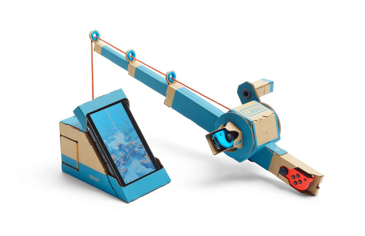 [27/04/2018] Nintendo Labo Multi Set im Test: Es rappelt und ist aus Karton - Klavier, Auto, Angel, Haus und Motorrad im Review. (1)