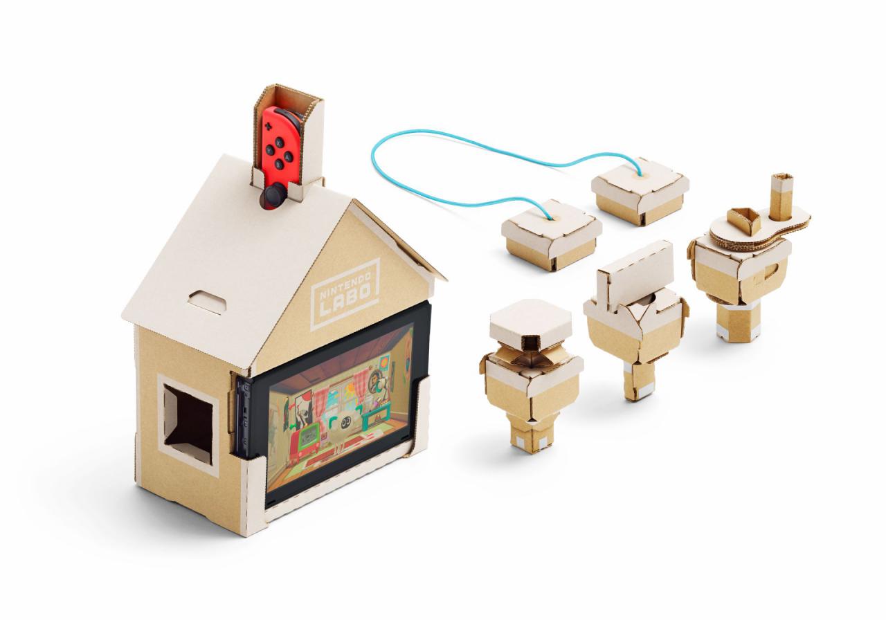 [27/04/2018] Nintendo Labo Multi Set im Test: Es rappelt und ist aus Karton - Klavier, Auto, Angel, Haus und Motorrad im Review. (3)
