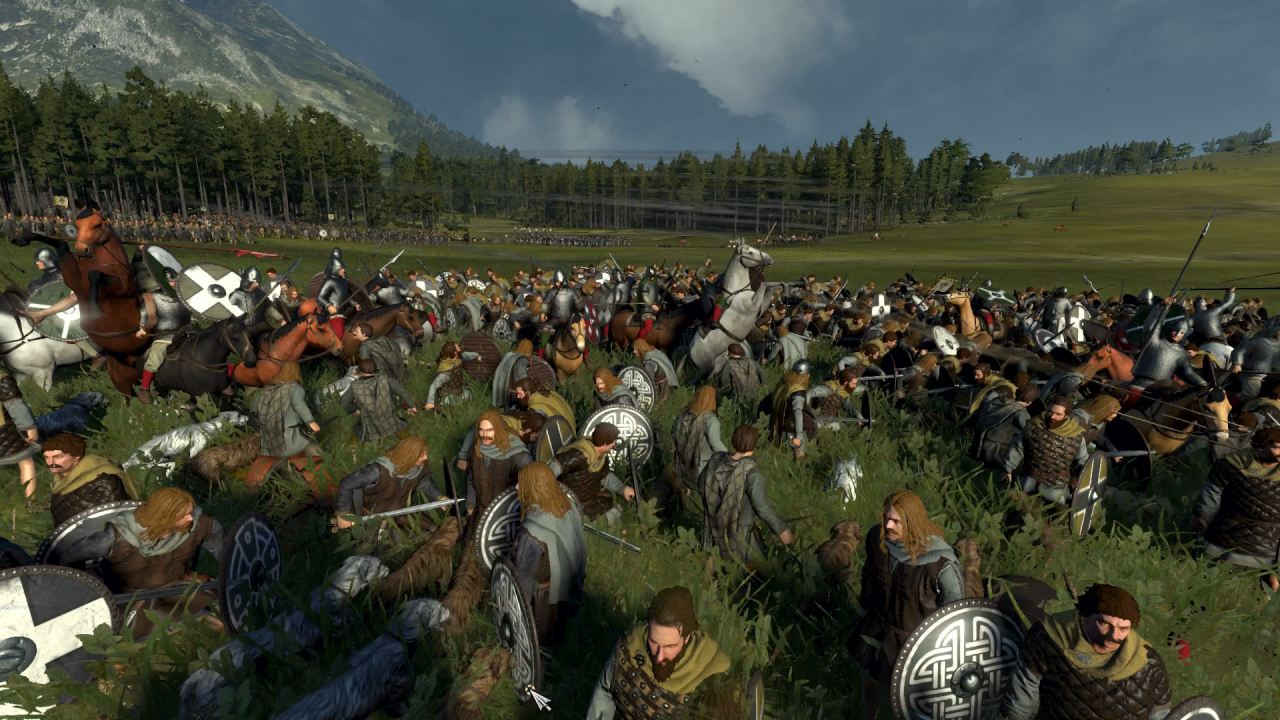 [27/04/2018] Auch wenn der technische Fortschritt zu Total War: Attila kaum vorhanden ist, sehen die Echtzeitschlachten spektakulär aus.