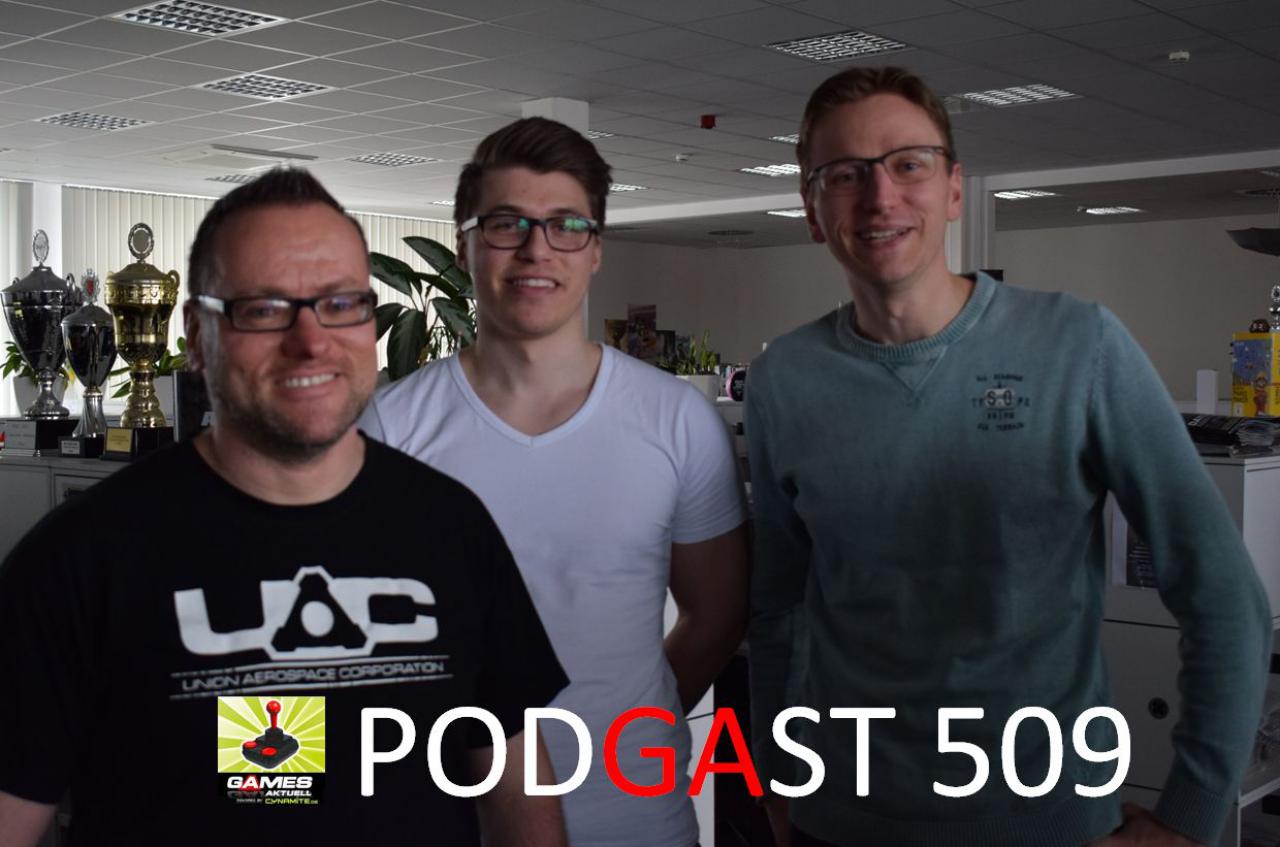 [13/04/2018] Games Aktuell Podcast 509: Thomas, Lukas, Peter