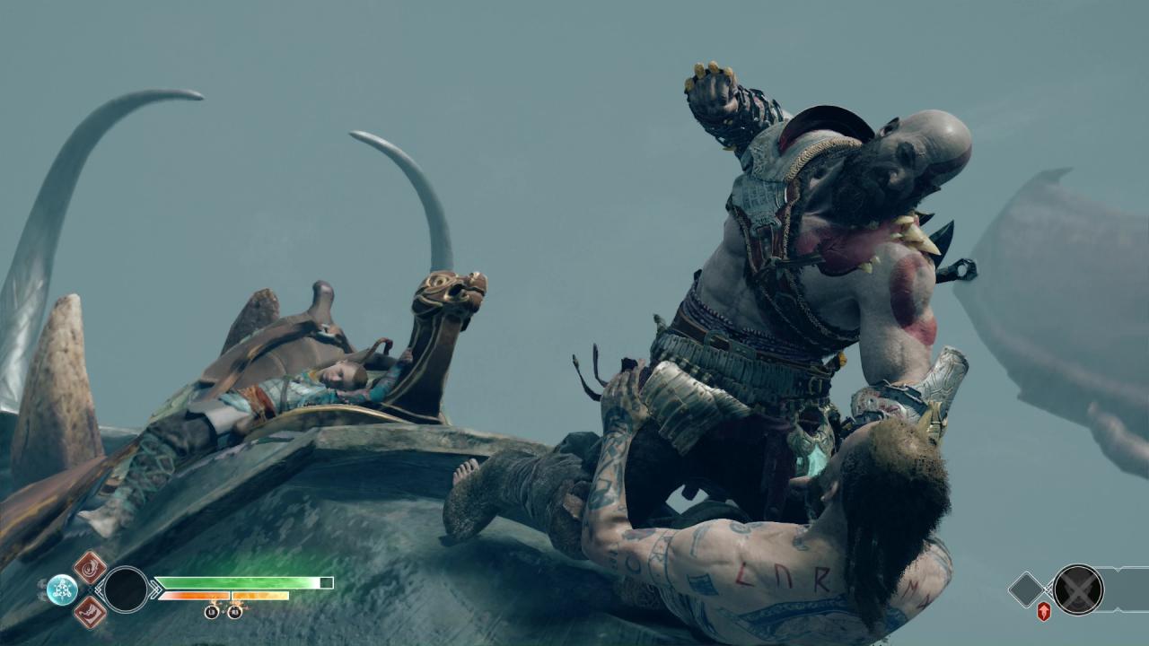 [25/05/2018] Die Veränderung in Sachen Kameraperspektive trägt ihren Teil dazu bei, dass die Bosskämpfe im neuen God of War nicht so spektakulär ausfallen wie bei den Vorgängern.