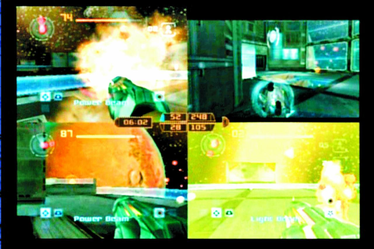 [02/05/2018] Der kompetitive Mehrspielermodus für vier Teilnehmer ist eine nette Dreingabe, aber mehr auch nicht. Metroid Prime: Hunters hatte hier deutlich mehr zu bieten.