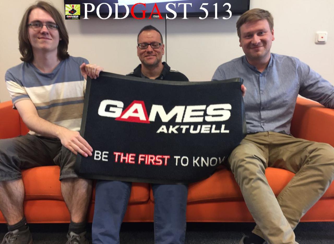 [09/05/2018] Games Aktuell Podcast 513: Moritz, Thomas, Matti