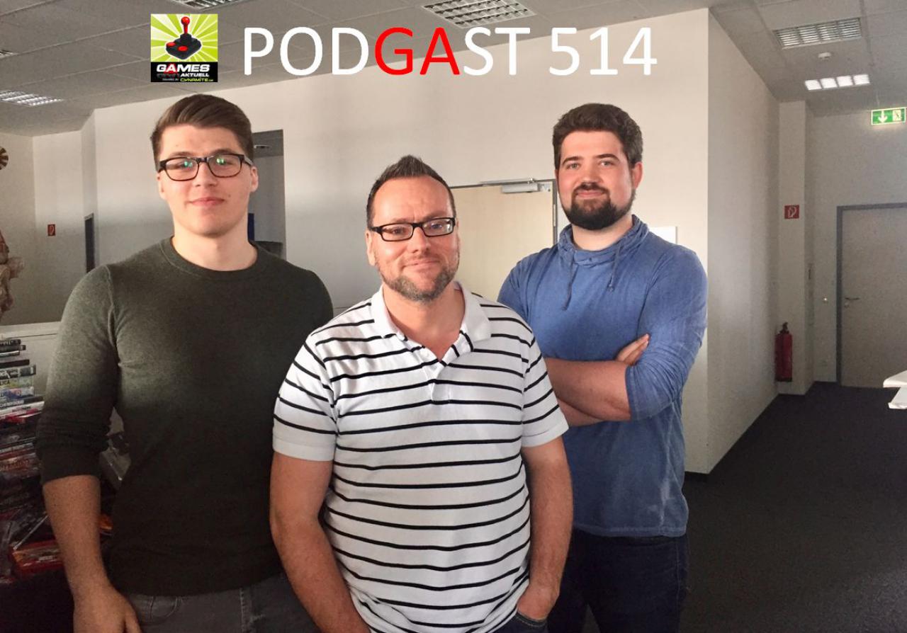 [18/05/2018] Games Aktuell Podcast 514: Lukas, Thomas, David