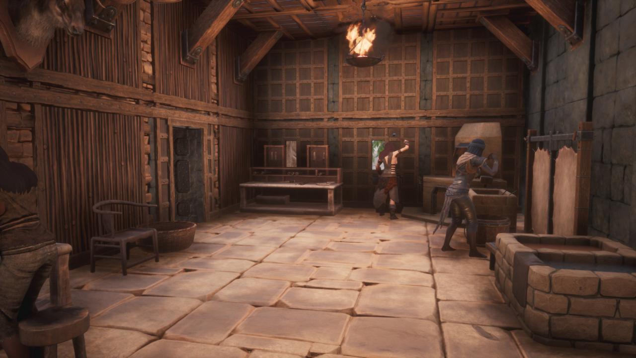 [14/06/2018] Conan Exiles im Test:&nbsp;Mit Keule in der Hand und Seil in der Tasche geht ihr auf Sklavenjagd. Habt ihr den Willen der NPCs am Rad der Schmerzen gebrochen, leisten diese euch gute Dienste.