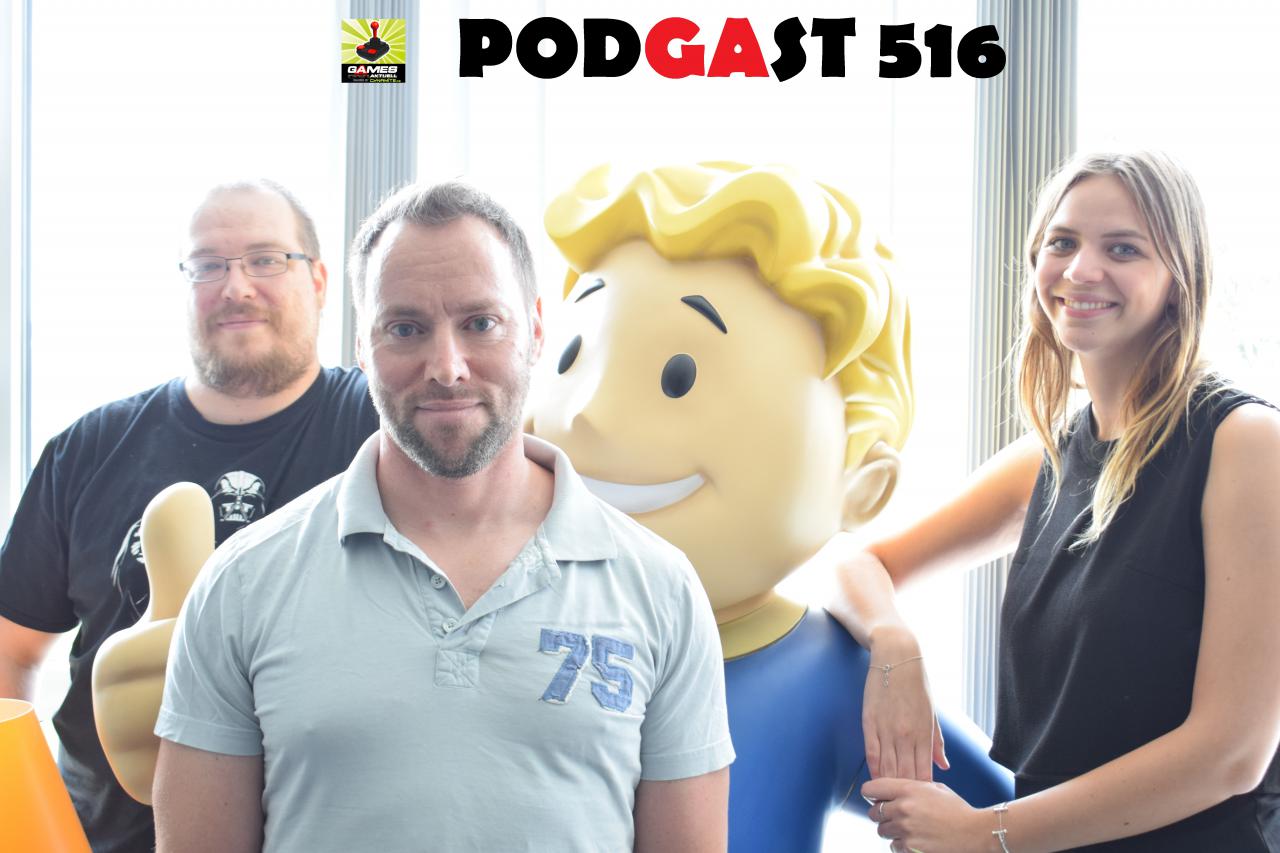 [01/06/2018] Games Aktuell Podcast 516: Matthias, Andy, Svenja