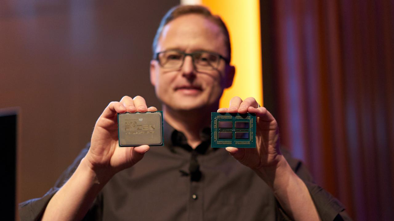 [06/06/2018] 32 Kerne und 64 Threads wird das Threadripper-Topmodell der Ryzen2-Familie bieten.