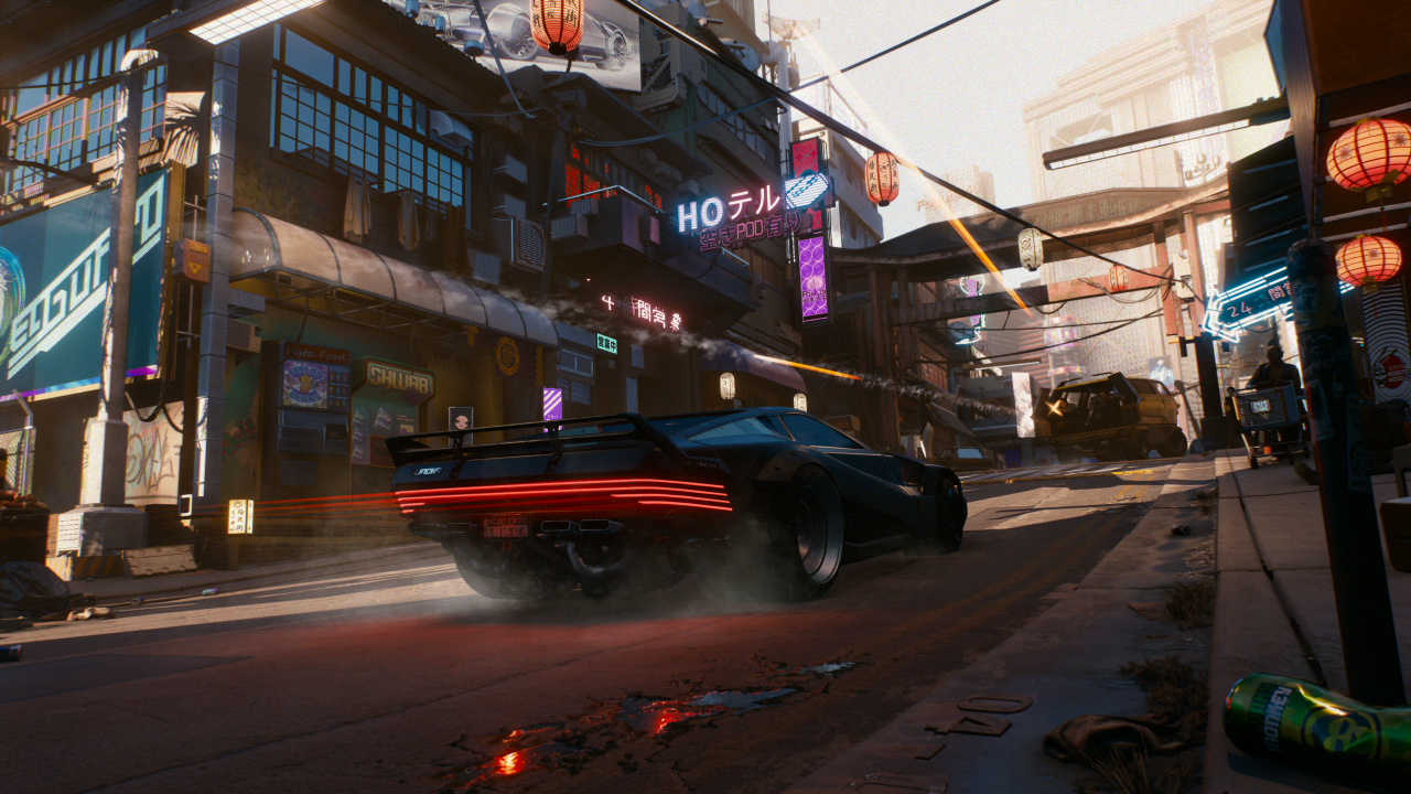 [13/06/2018] Night City ist riesig. Ein fahrbarer Untersatz zur Fortbewegung ist da nicht verkehrt. Quasi eine Plötze der Zukunft.