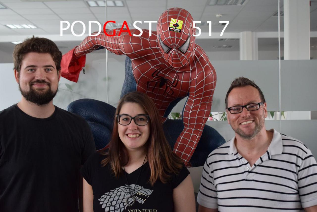[08/06/2018] Games Aktuell Podcast 517: David, Gina, Thomas