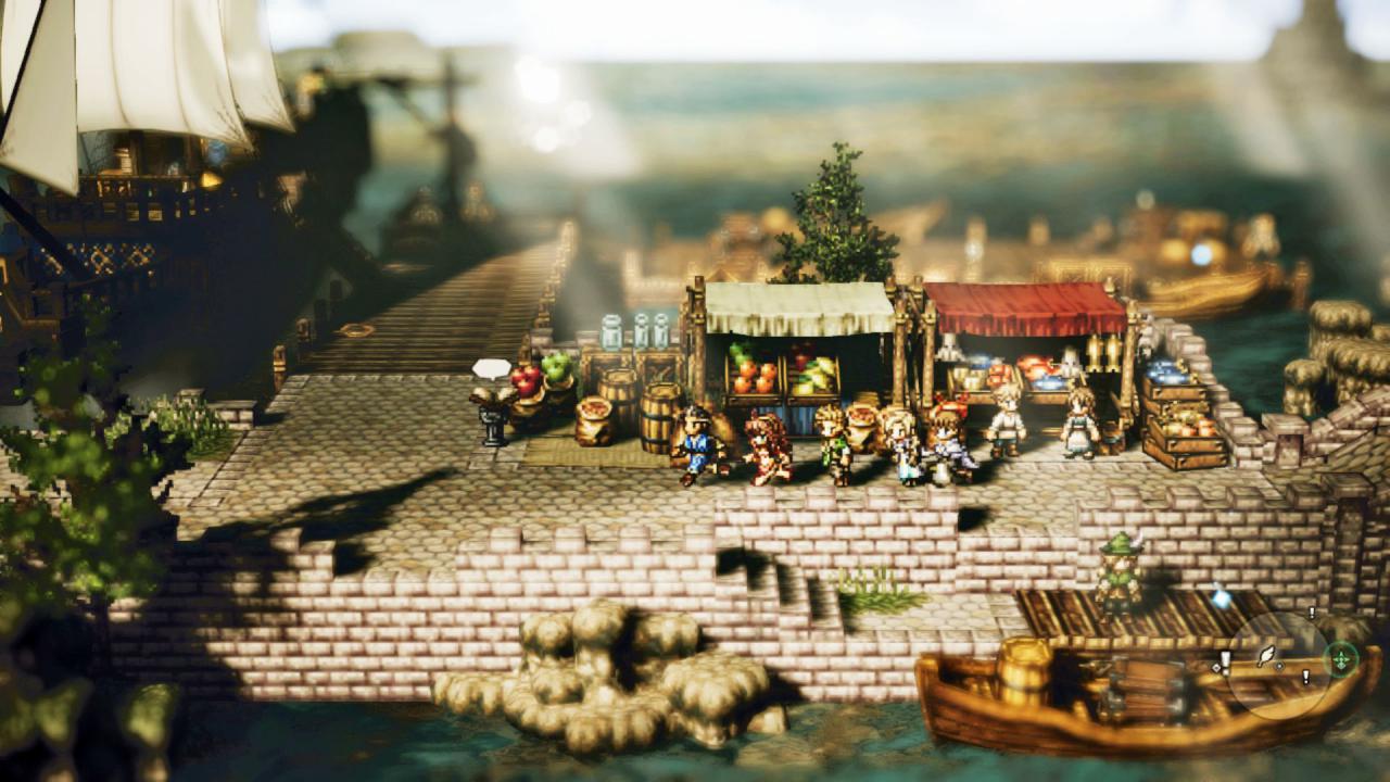 Durch Parallax-Scrolling (klassische SNES-Technik) und Unschärfe baut das Spiel seinen einzigartigen Diorama-Look auf. Man kann sich kaum daran sattsehen.