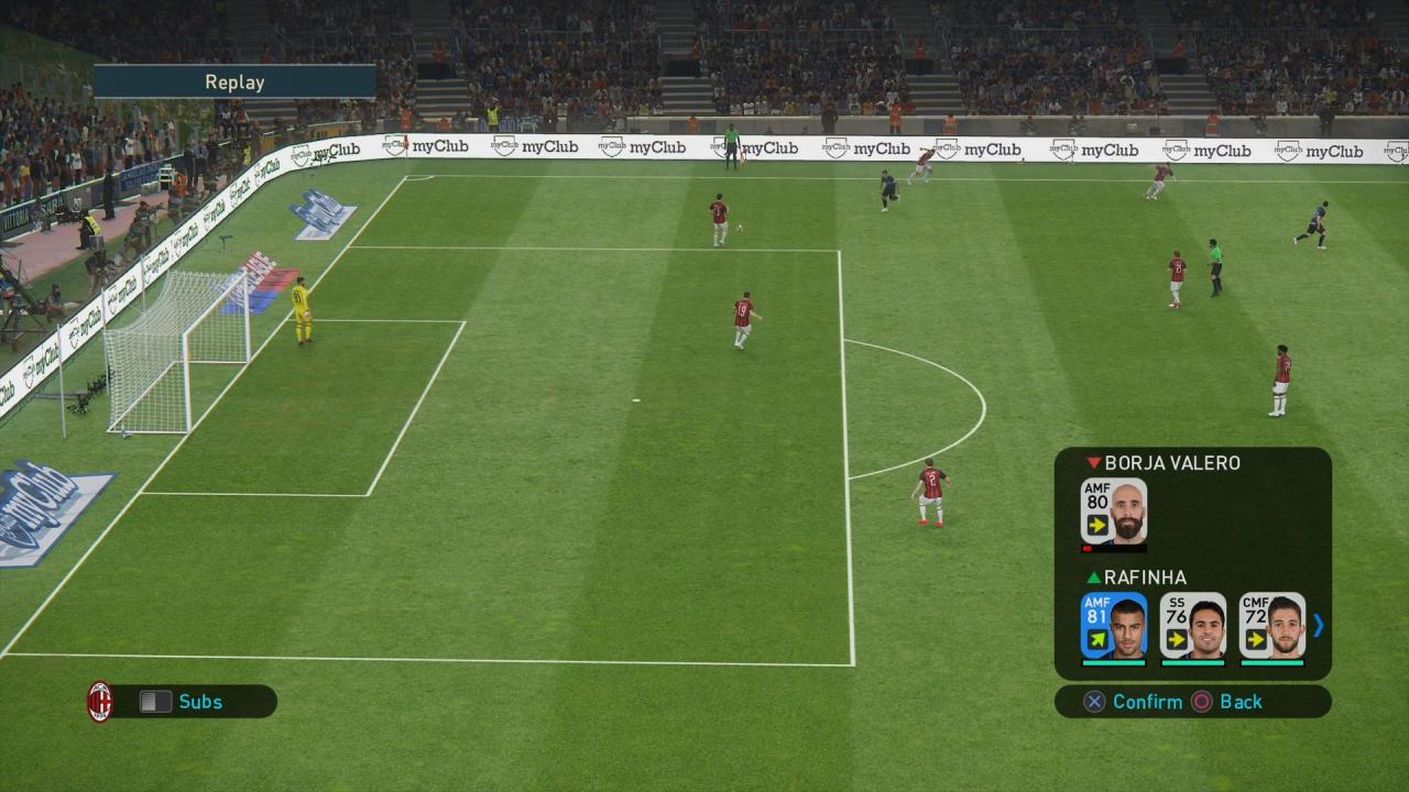 [26/07/2018] Mit dem Quick Sub-Feature könnt ihr erschöpfte Spieler auswechseln, ohne die Partie zu pausieren.