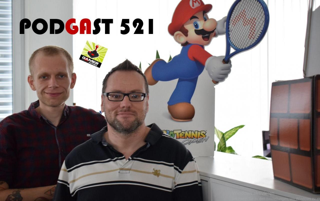 [13/07/2018] Games Aktuell Podcast 521: Johannes, Thomas, Mario