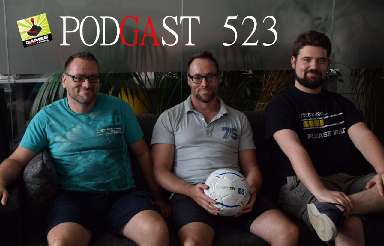 [27/07/2018] Games Aktuell Podcast 523: Thomas, Andy, David