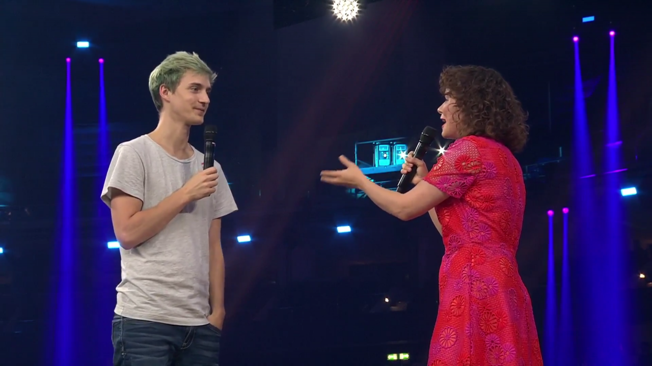 [31/07/2018] Am Freitag wurde das Turnier zugunsten eines Charity-Events pausiert, bei welchem Twitch-Promis wie Ninja (hier im Bild), Shroud und Co. gegen andere der E-Sport-Cracks antraten. 