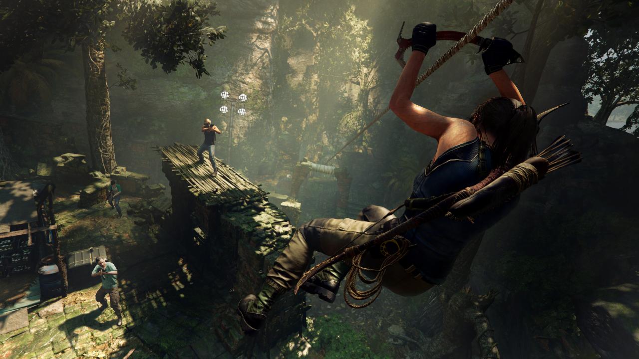 [08/08/2018] Langwierige Schießereien sind in Shadow of the Tomb Raider die absolute Ausnahme. Zumeist lassen sich Gegner separieren und überraschen.