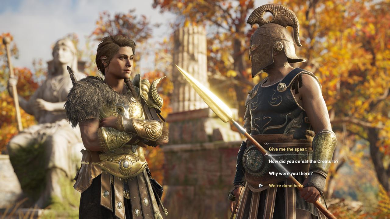 Heldin Kassandra im neuen Assassin's Creed Odyssey.