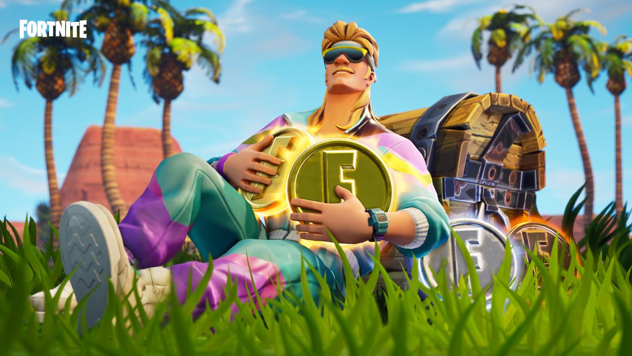 Artwork zum Battle Royale-Shooter Fortnite von Epic Games