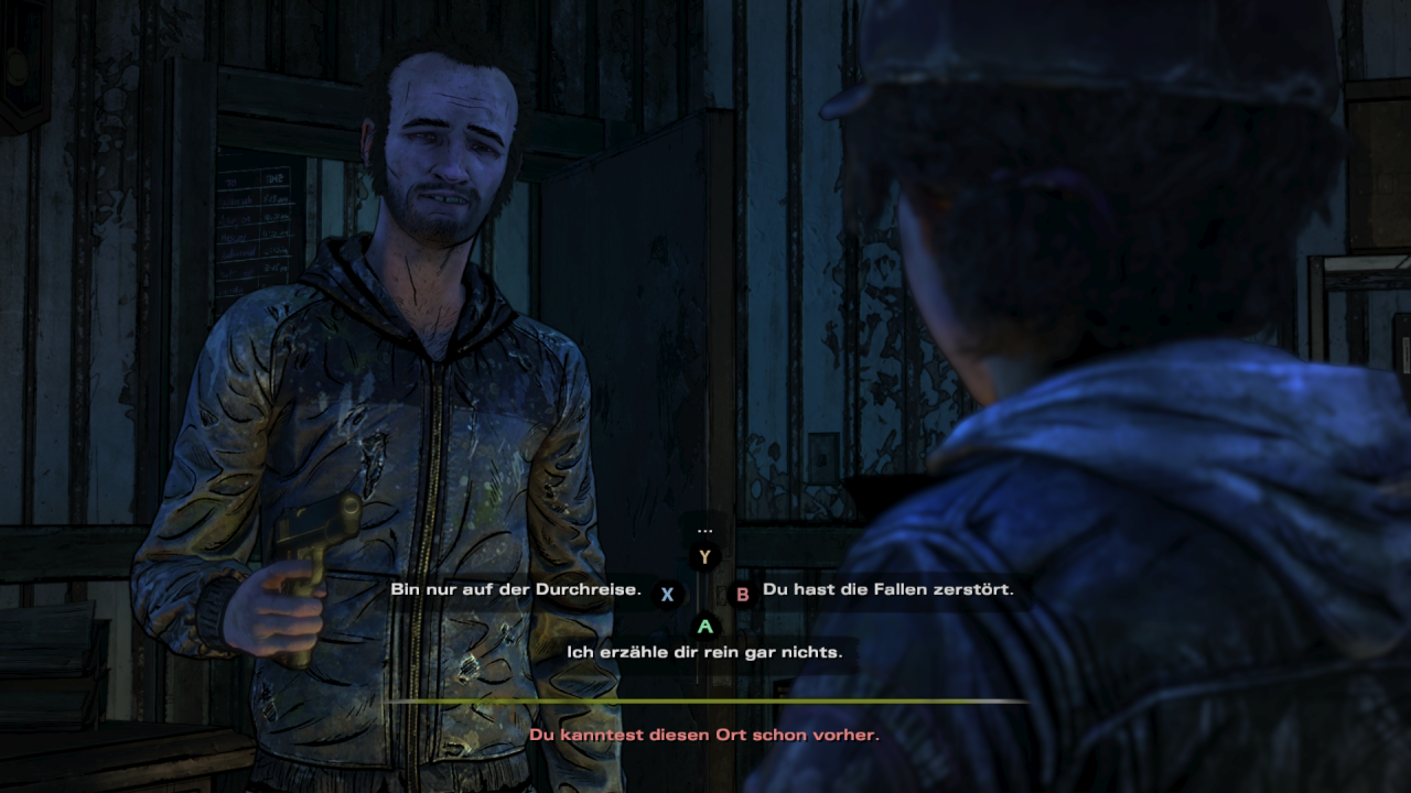 [14/08/2018] Telltale-typisch hängt der Ausgang vieler Situationen von eurer gewählten Dialog-Option ab.