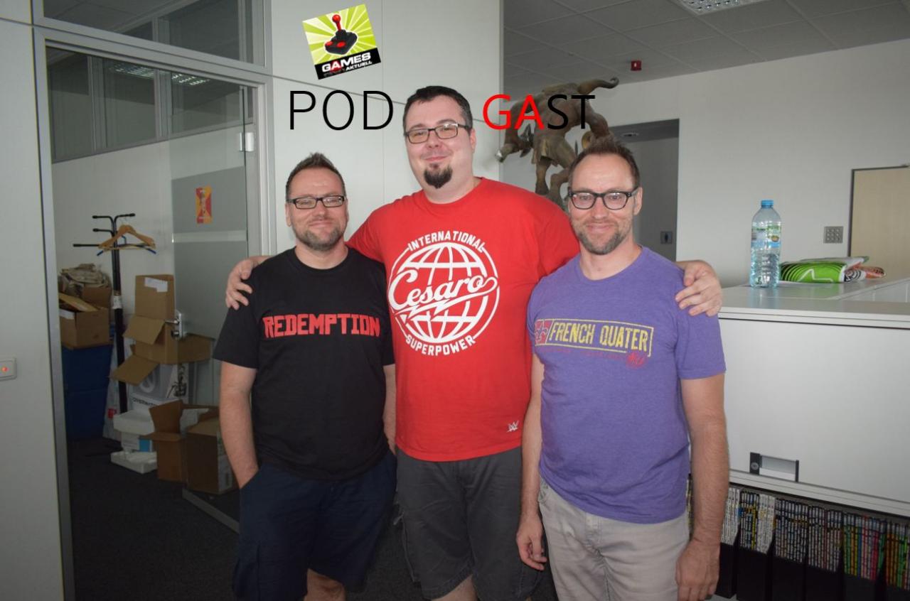 [10/08/2018] Games Aktuell Podcast 525: Thomas, Chris, Andy