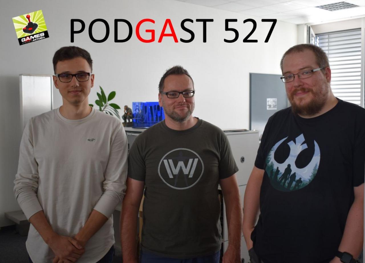 [24/08/2018] Games Aktuell Podcast 527: Eugen, Thomas, Matthias