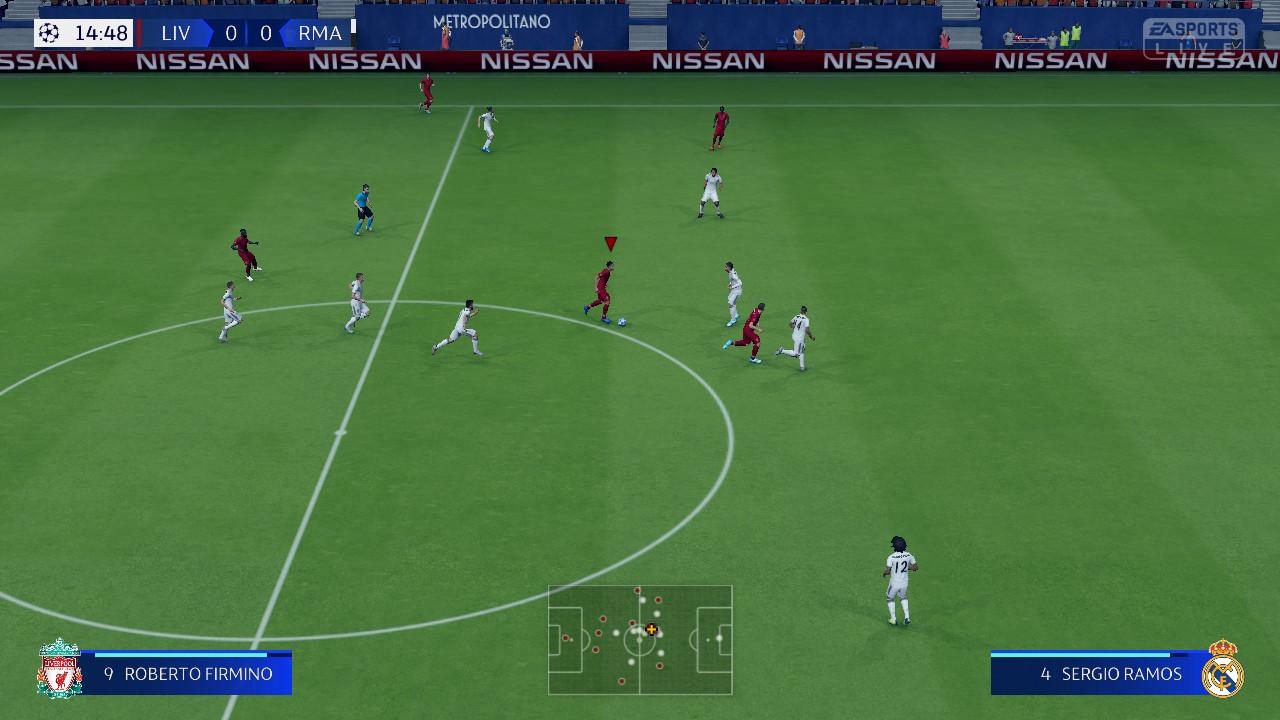 [25/09/2018] Auch auf der Nintendo Switch macht FIFA 19 mit der Champions League eine gute Figur.