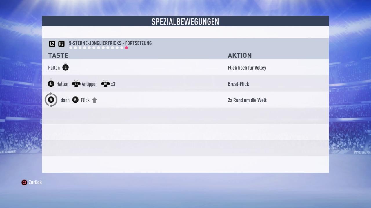 [19/09/2018] Alle Tastenkombinationen zu den FIFA 19 Tricks. (13)