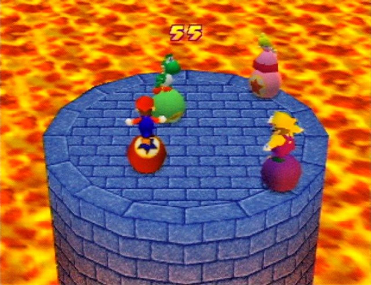 Bei vielen Minispielen in Mario Party gewinnt derjenige Spieler, der am längsten überlebt oder der zuerst eine bestimmte Aufgabe erfolgreich erfüllt.