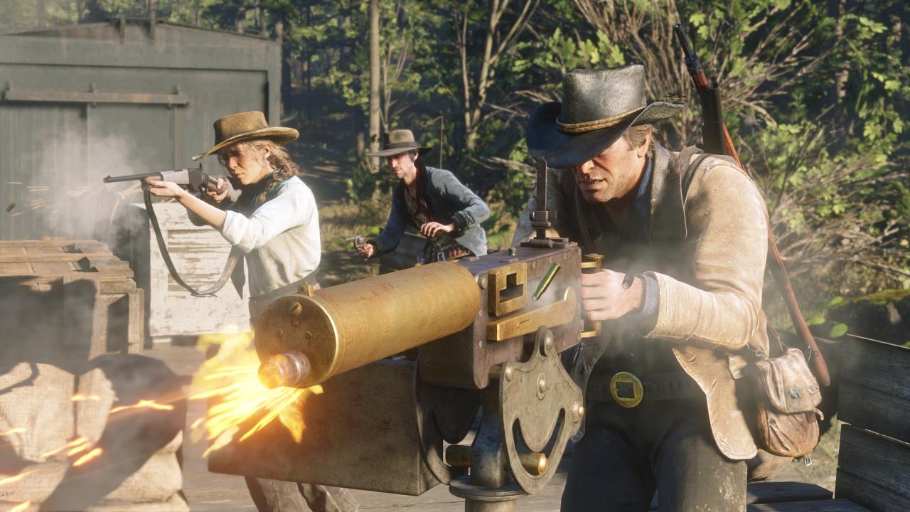 [20/09/2018] Die Gatling Gun wurde tatsächlich schon 1861 erfunden.
