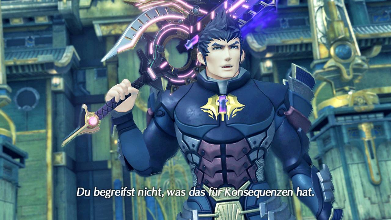 Antagonist Malos besitzt unglaubliche Macht, mit der er reichlich Verwüstung in der Spielwelt Alrest anrichtet. Natürlich stellt sich eure Gruppe gegen ihn.