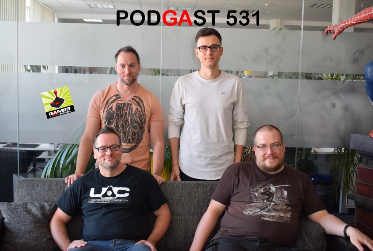 [28/09/2018] Games Aktuell Podcast 531: Andy, Eugen, Thomas, Matthias