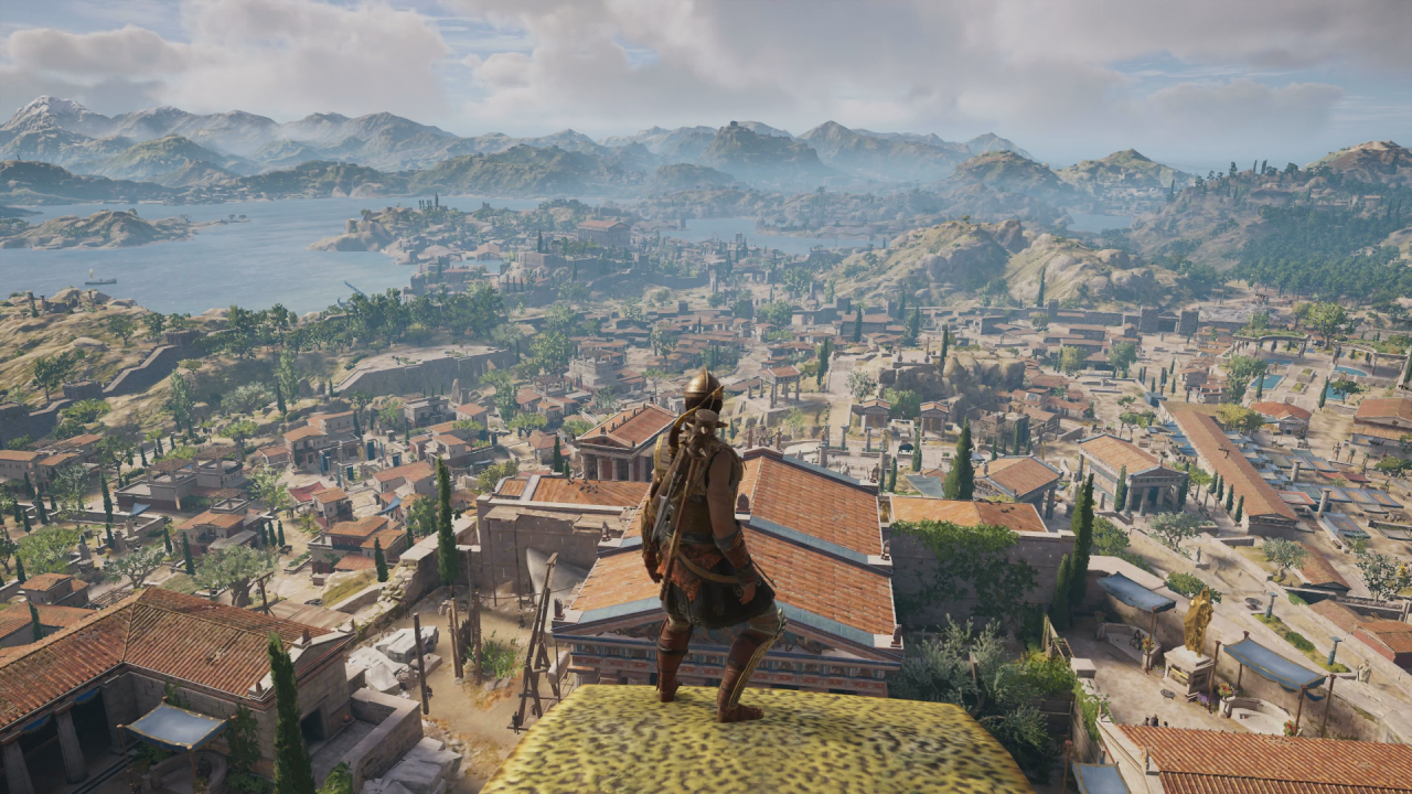 [01/10/2018] Die Spielwelt von Assassin's Creed: Odyssey sieht einfach toll aus. Vor allem Städte wie Athen haben die Entwickler unglaublich detailliert gestaltet.