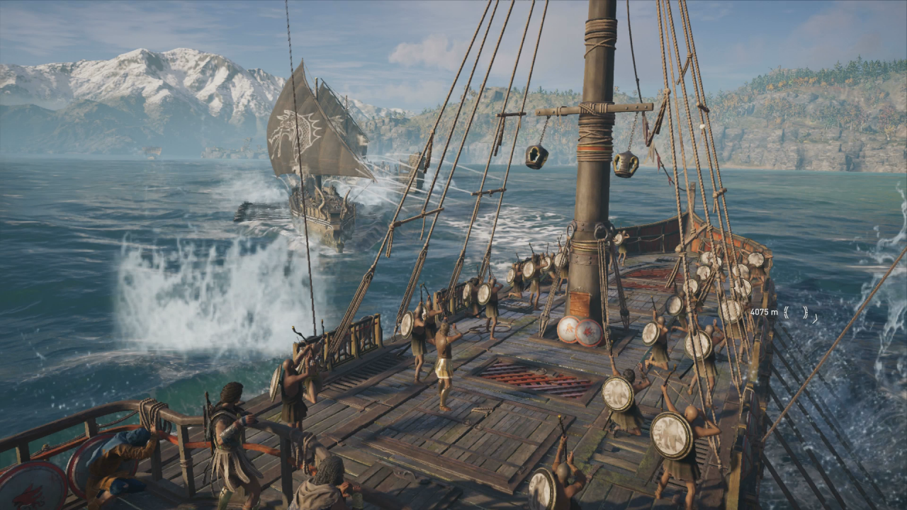 [01/10/2018] Die Seeschlachten gehören wieder zu den Highlights des Spiels. Sie unterscheiden sich zwar kaum von denen aus AC4: Black Flag, machen aber immer noch richtig Laune.