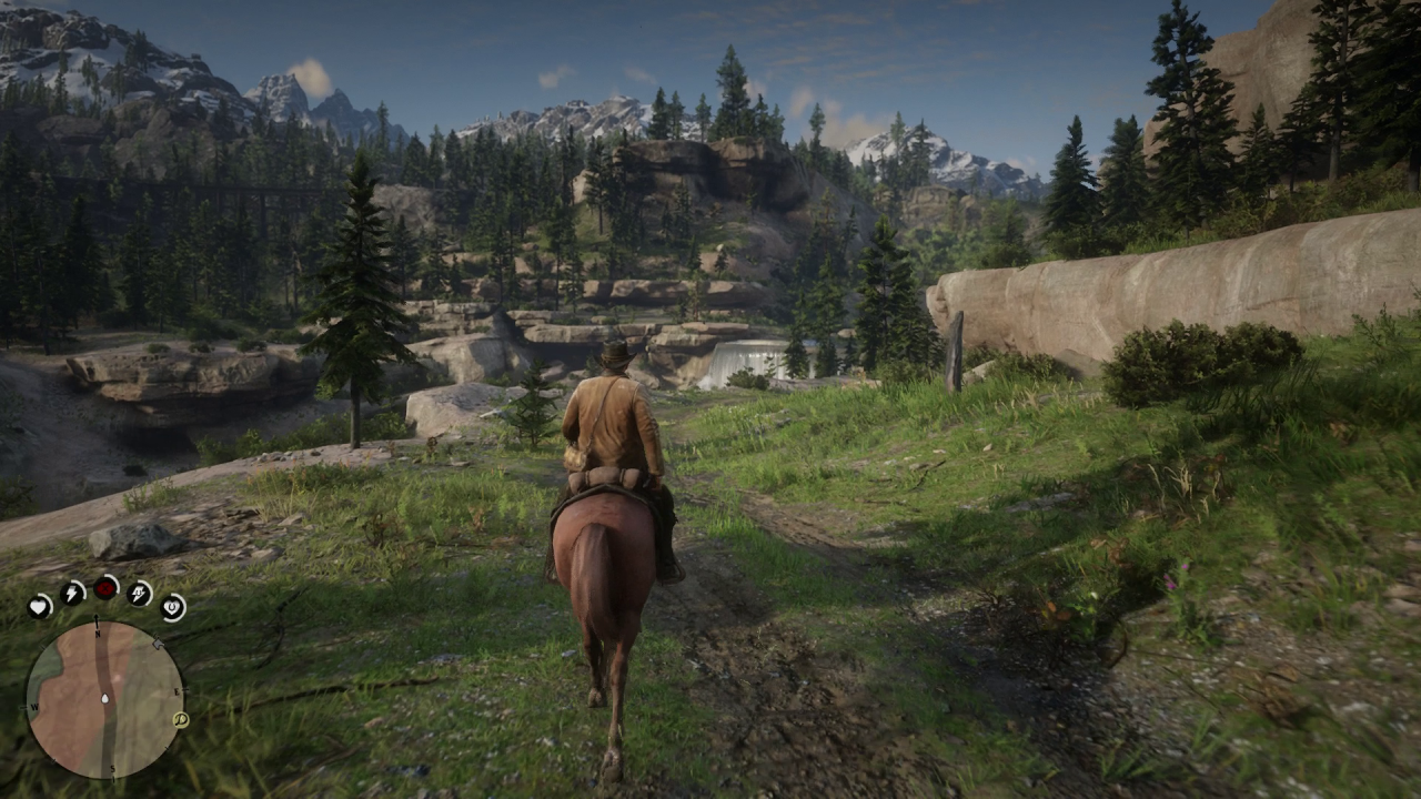 [24/10/2018] Die Spielwelt von Red Dead Redemption 2 ist so wunderschön sowie detailliert und liebevoll gestaltet, dass uns alle paar Meter das Herz aufging.&nbsp;