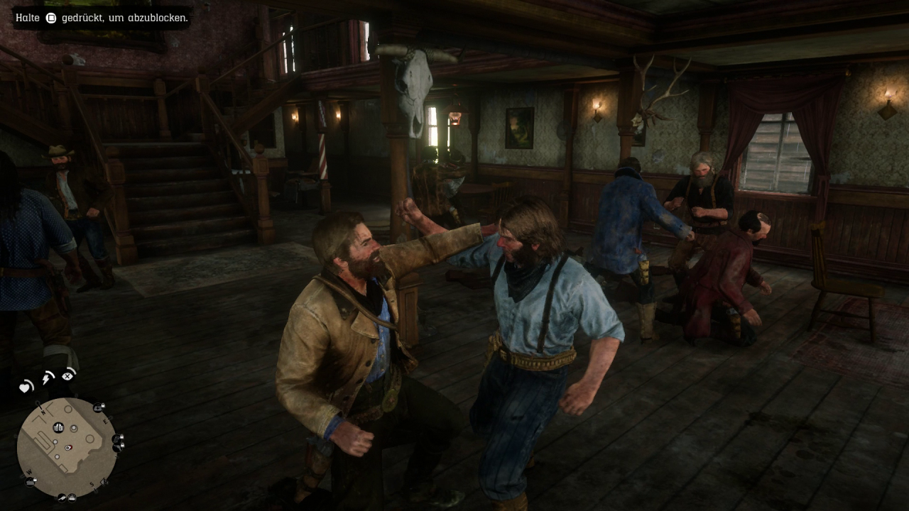 [24/10/2018] RDR 2 bietet alles, was man von einem Western erwartet: Zug- und Banküberfälle, Duelle und natürlich eine Massenprügelei im Saloon.
