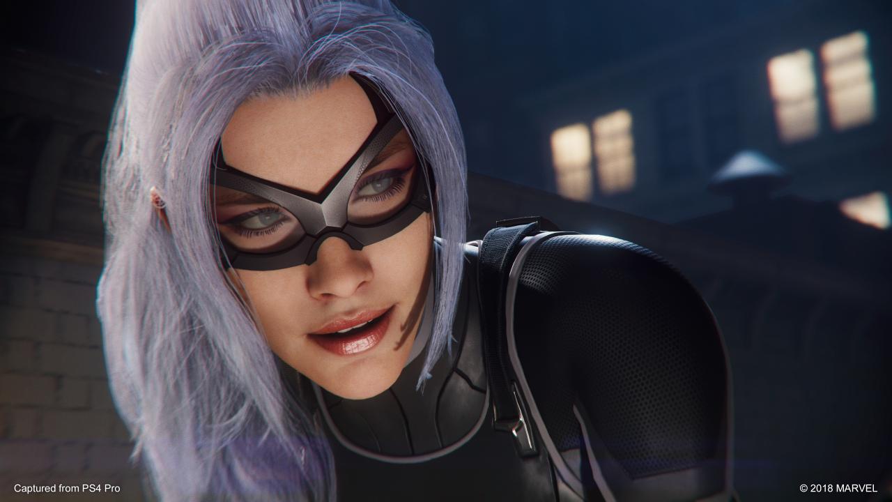 Black Cat in Action.