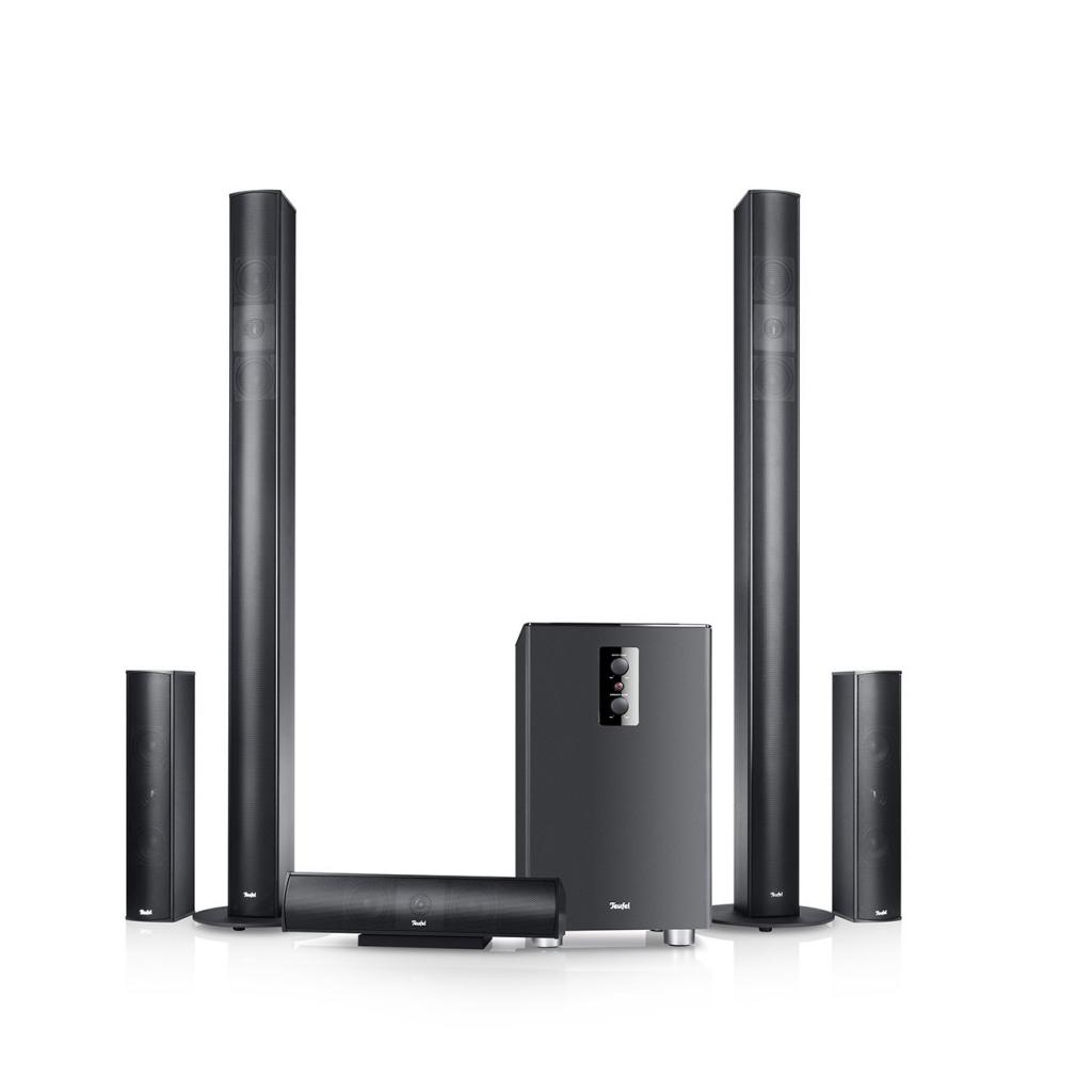 [19/10/2018] Das Teufel Concept CL 300 hat sechs Cinch-Eingänge ab Subwoofer für ein analoges 5.1-Signal.